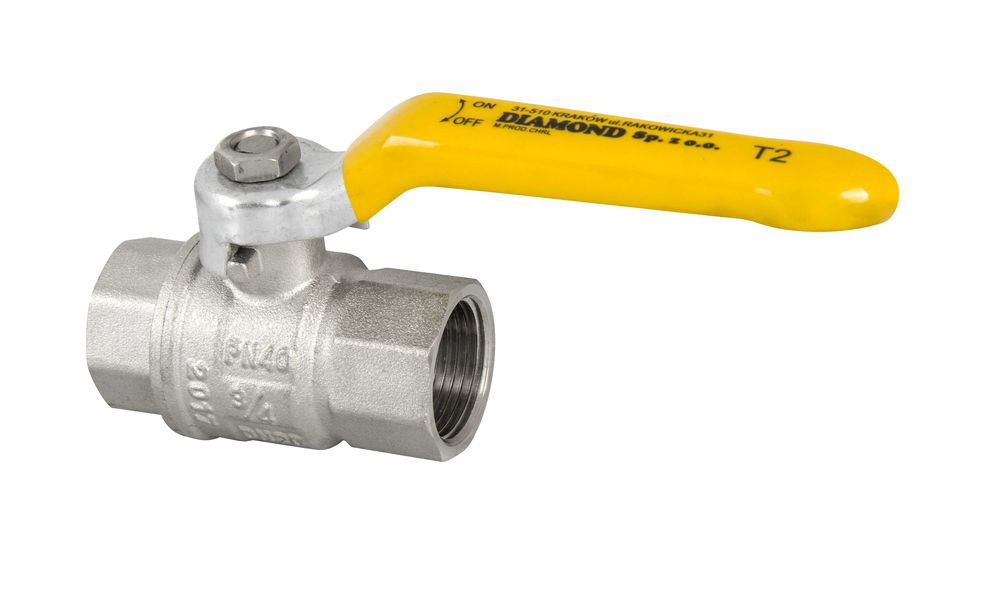 Kurek Kulowy Do Instalacji Gazowych 1/2" (DN15)