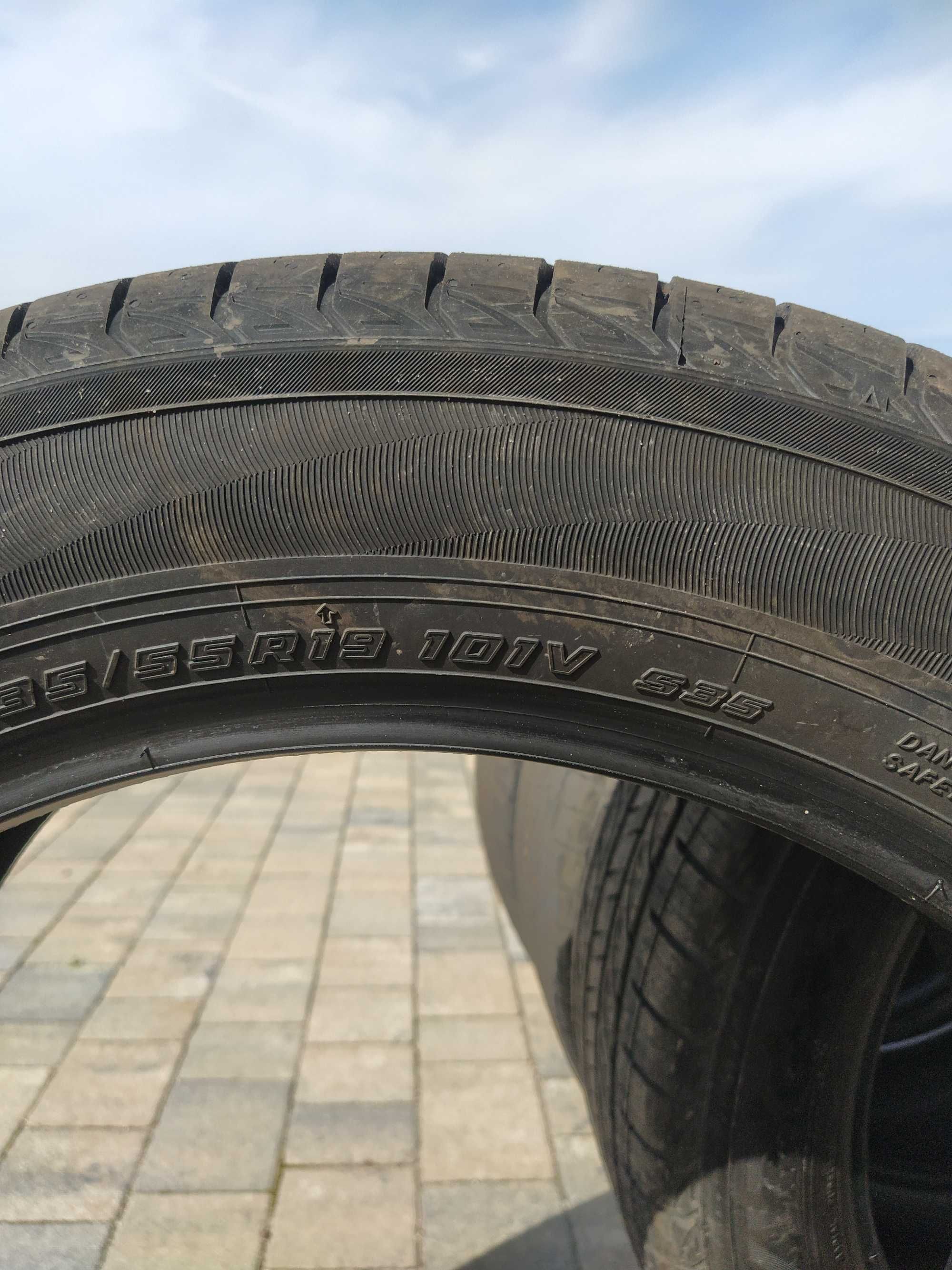 Sprzedam opony letnie z nowego auta Yokohama AVID GT S35
235/55R19