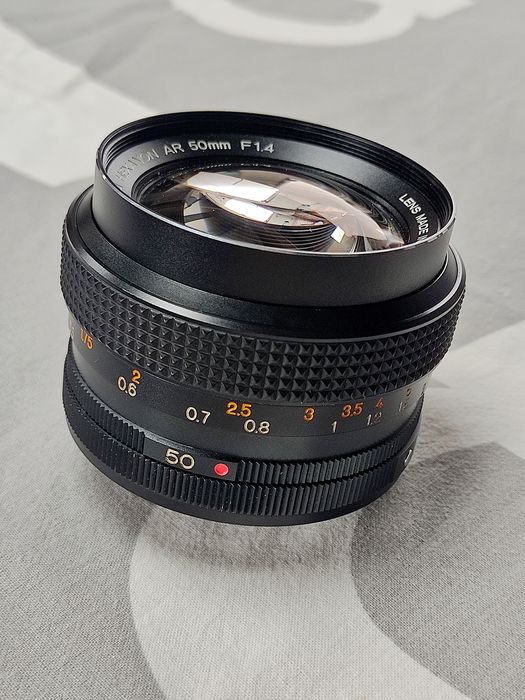 Konica Hexanon AR 50mm f1.4