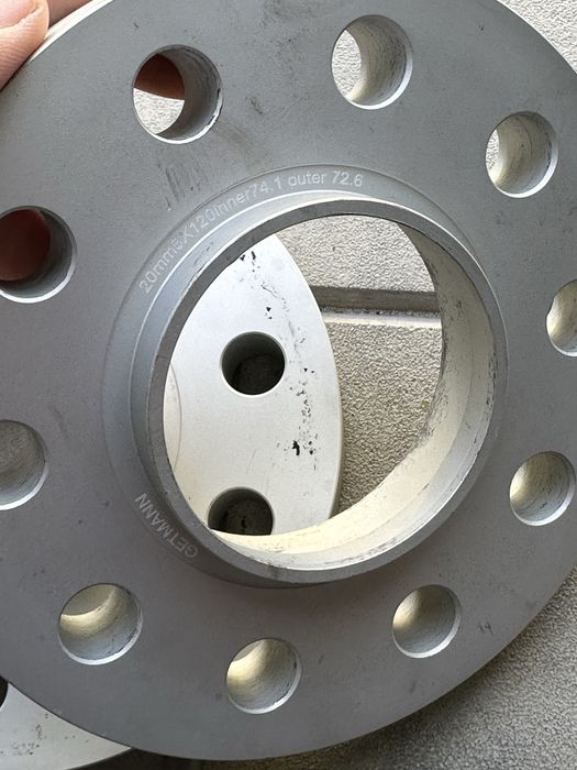 Проставки Getmann 20mm 5*120 74.1-72.6