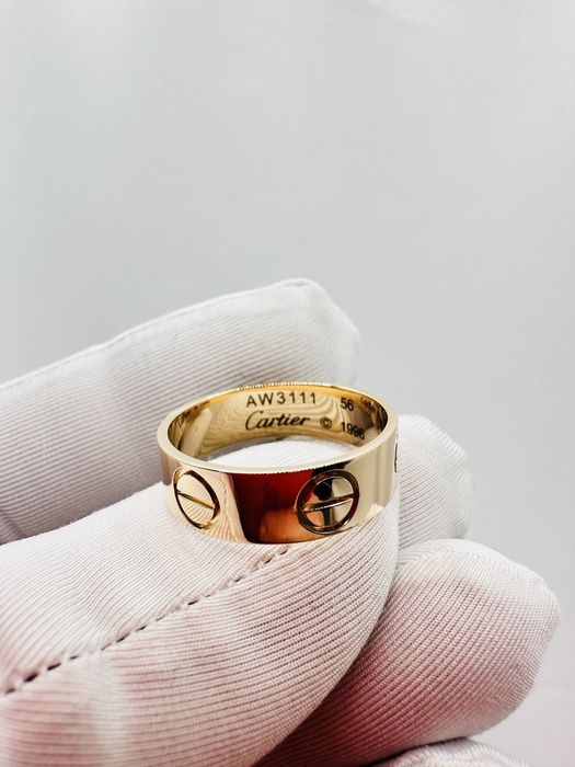 Золотое кольцо cartier 585 в наличии