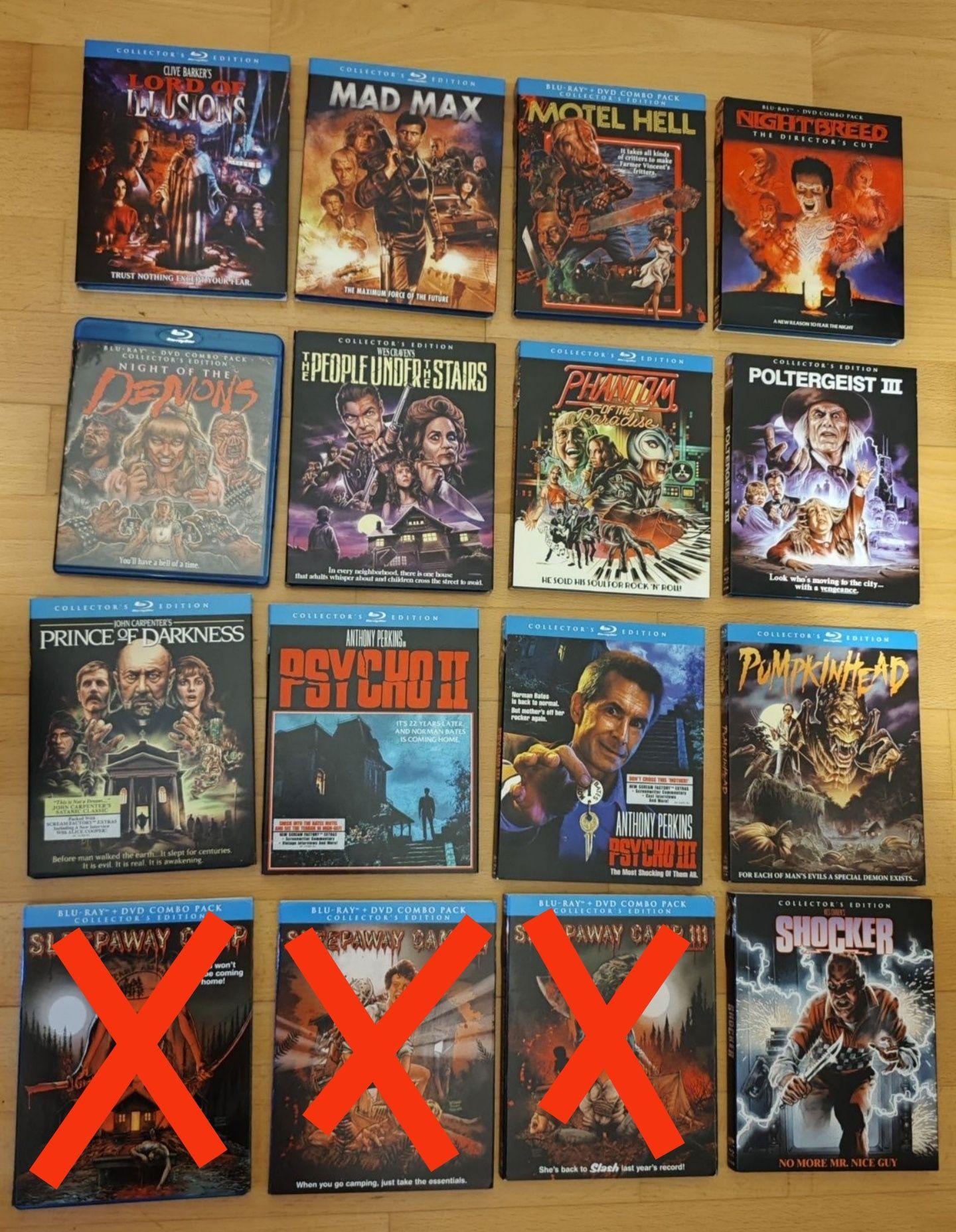 Coleção Shout Factory Blu-rays