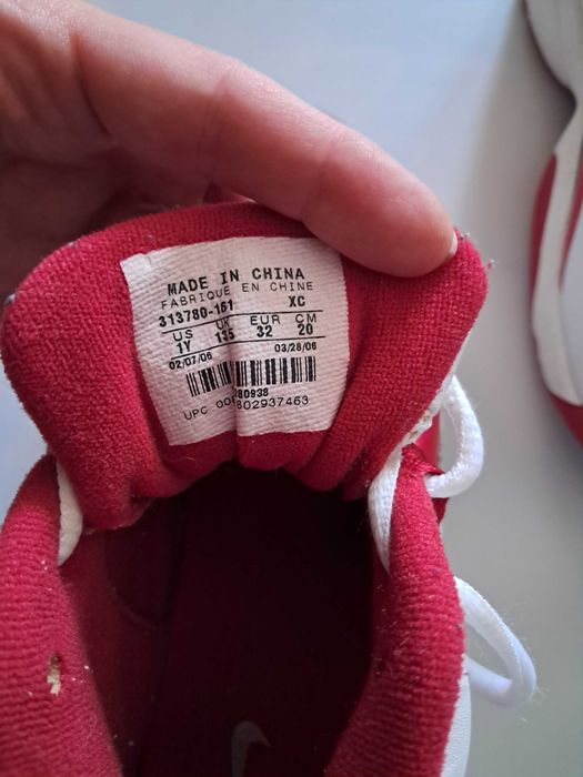 Buty chłopięce na jesień Nike, za kostkę, r. 32
