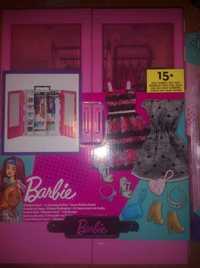 NOWA lalka Barbie fashionistas i szafa na ubranka