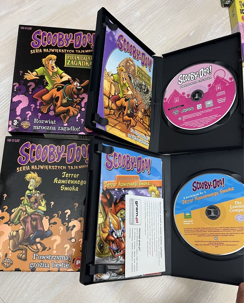 Gry PC Scooby Doo! Piramidalna zagadka i Terror Kamiennego Smoka