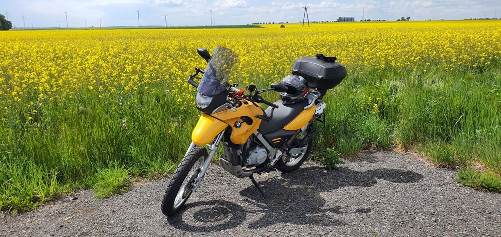 BMW F650GS, 2001. Doposażony.