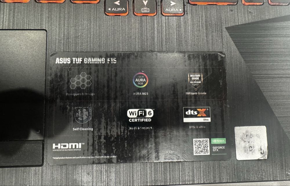 Ігровий ноутбук ASUS Tuf Gaming F15