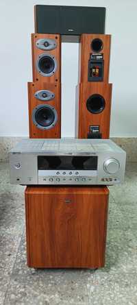 Hi Fi Sistema Home Cinema 5.1 Celestion Amplificador Digital Yamanha