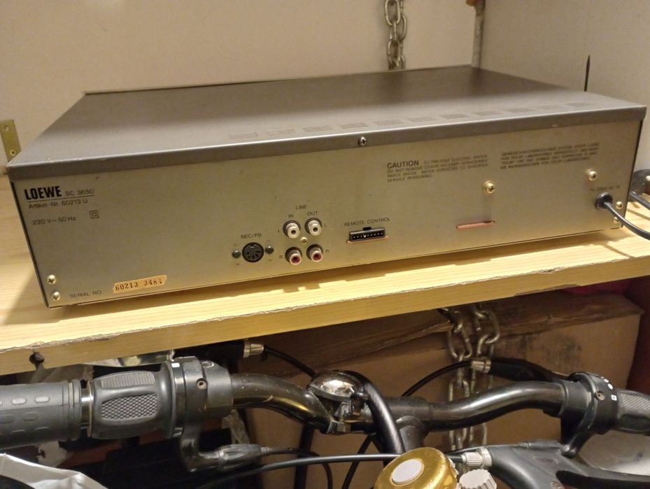 Magnetofon deck Loewe SC 3650 bardzo ładny stan tanio.
