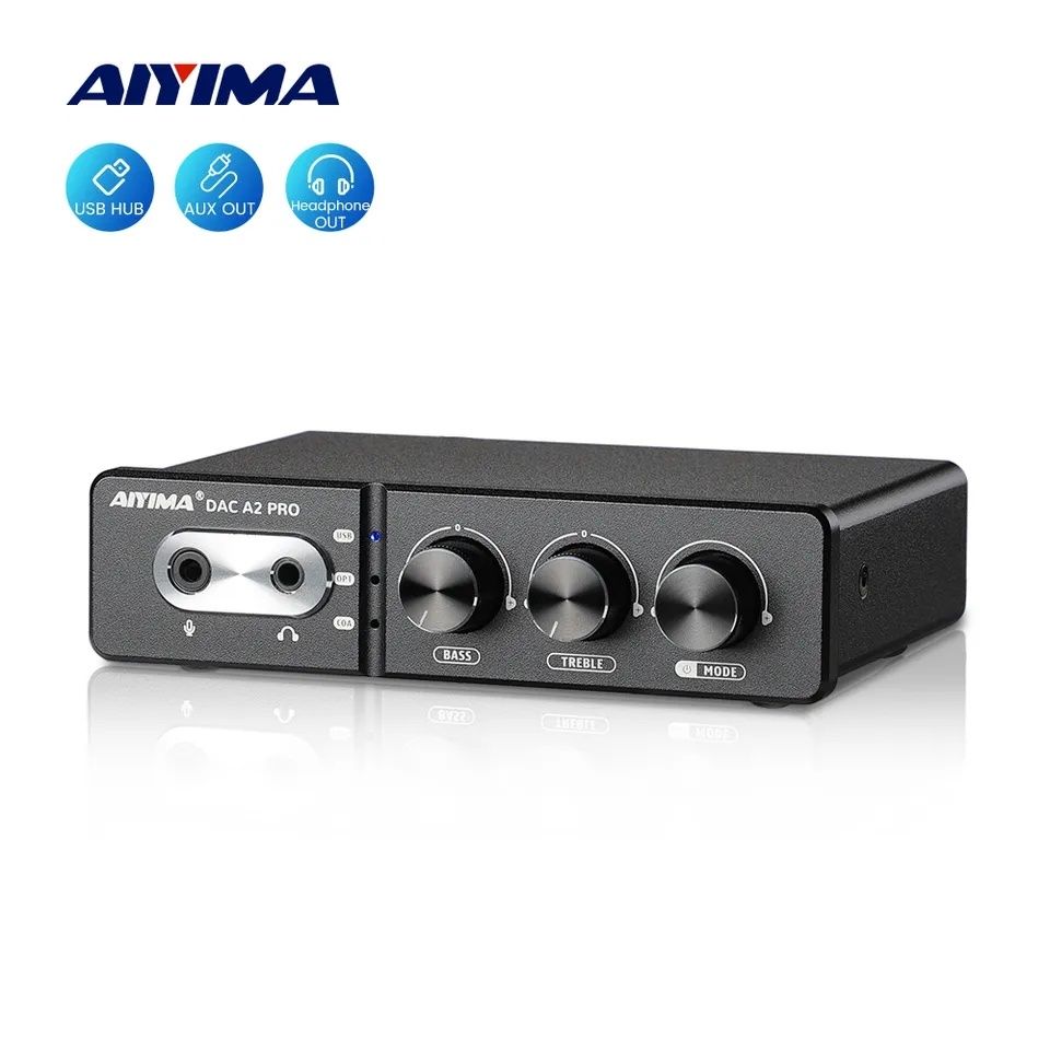 СРОЧНО Aiyima DAC A2 Pro Усилитель для Наушников / ЦАП / USB / Декодер