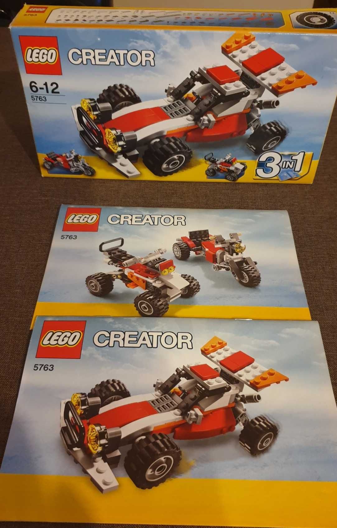 Lego Creator 5763 pustynny samochód terenowy 3w1,