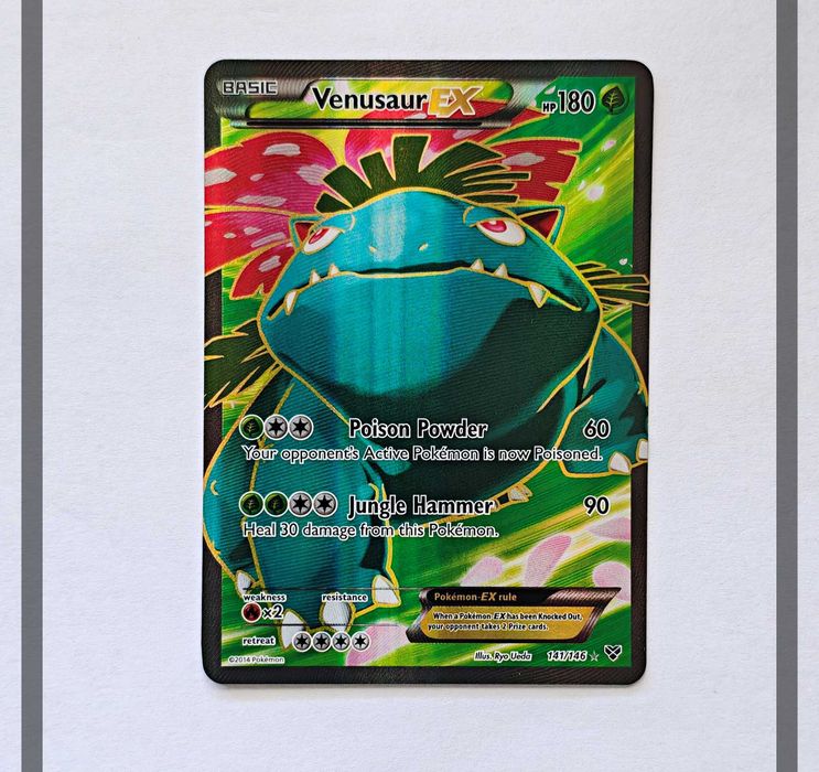 Venusaur Ex 141/146 XY Pokemon ENG-NM
