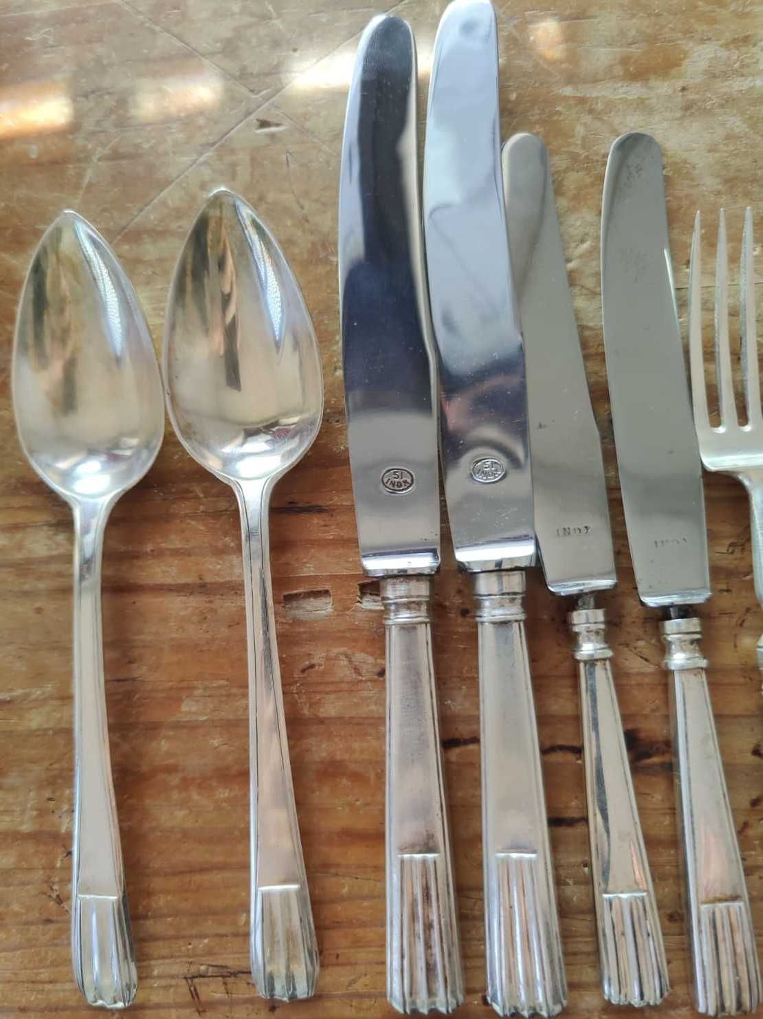 Talheres de Prata estilo Topázio