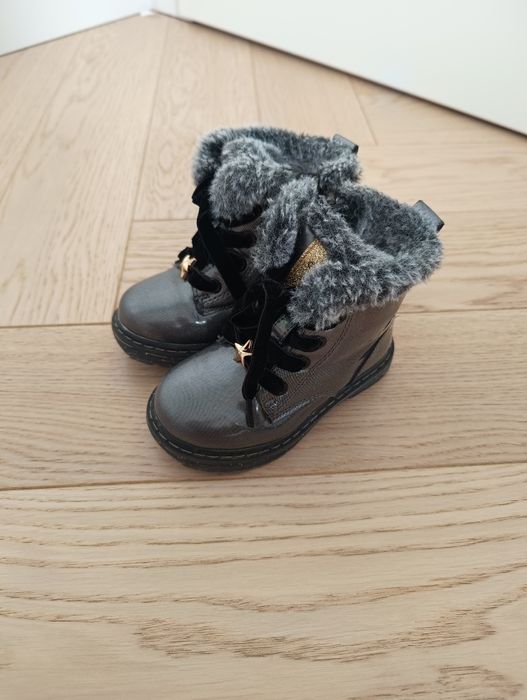 Buty trzewiki ocieplane Smyk rozmiar 22