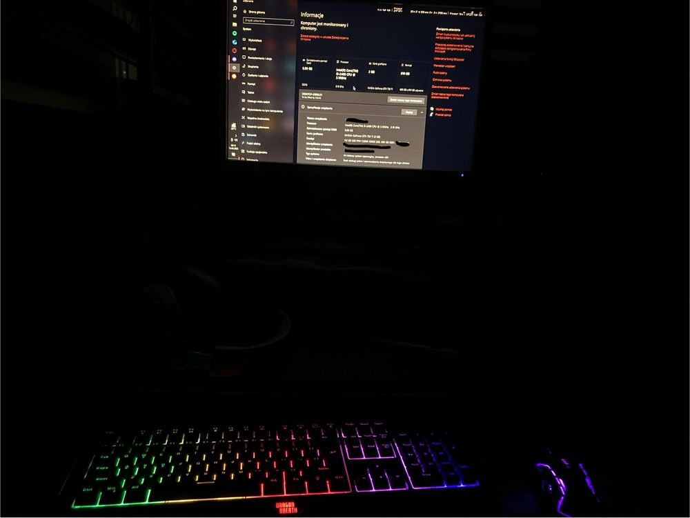 Komputer do gier i5 2400  GTX 750 Ti  8 GB RAM  SSD  HDD