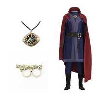 Dr Strange / kostium + peleryna + akcesoria cosplay Nowy / 160 cm