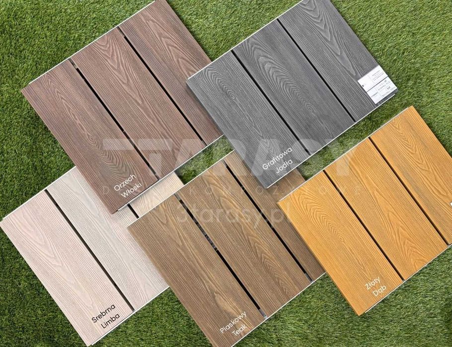 Deski tarasowe kompozytowe STRUKTURA DREWNA deska na taras kompozyt mb