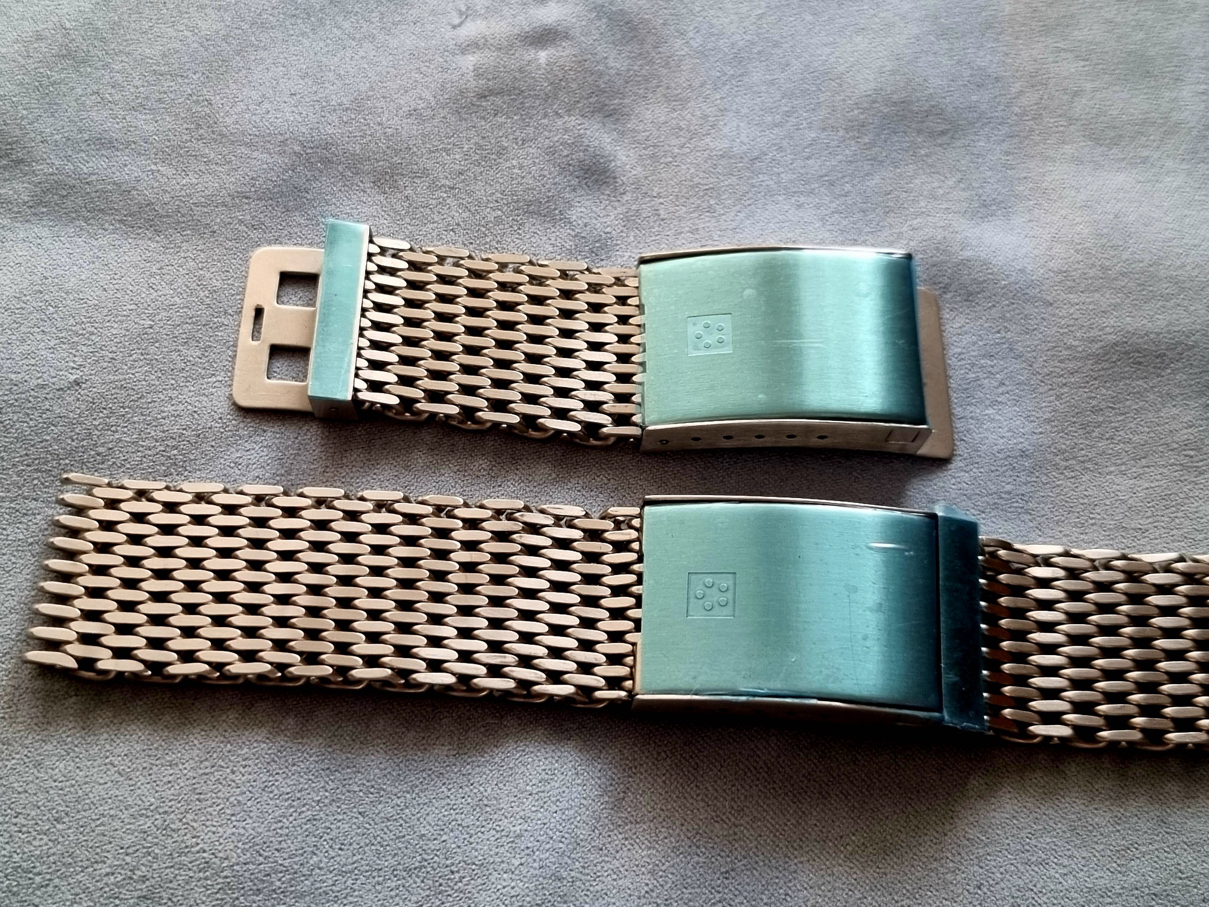 Bransoleta stalowa Eterna Super KonTiki 1978
