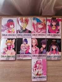 Moja gwiazda manga komplet tomy 1-9