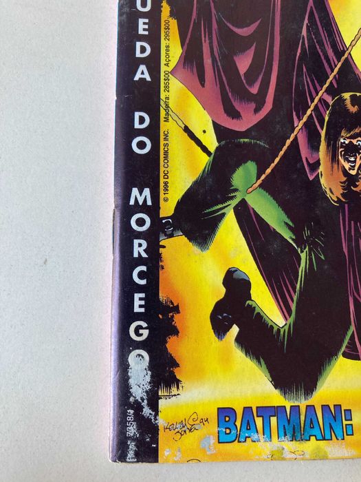 Batman - A queda do Morcego HQ Banda desenhada PT/PT Editora Abril
