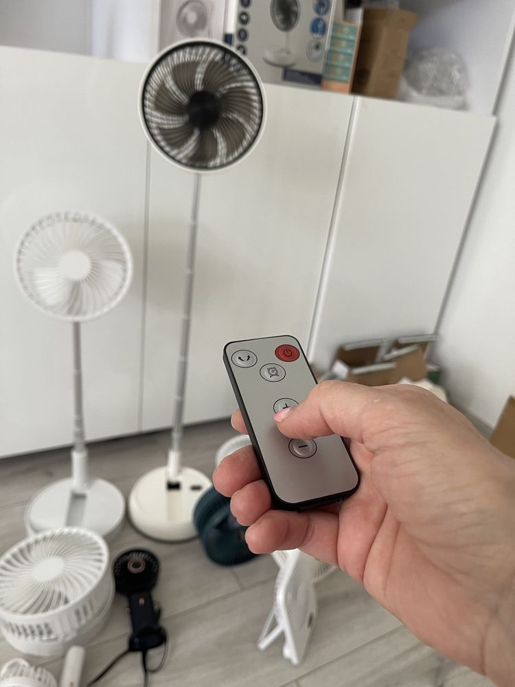 Вентилятор USB зарядка на телескопической ножке