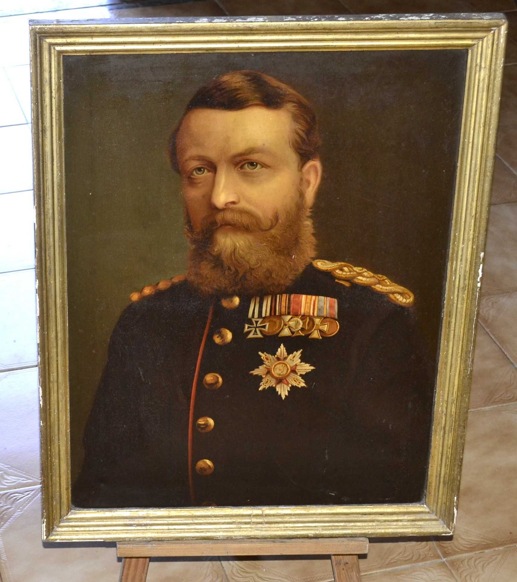 Quadro Antigo, Retrato do Imperador Frederick III da Alemanha