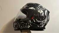 Kask motocyklowy smk xl