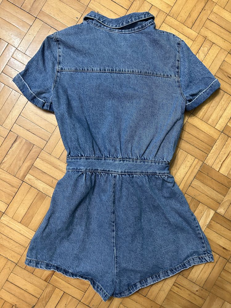 Kombinezon jeansowy roz S
