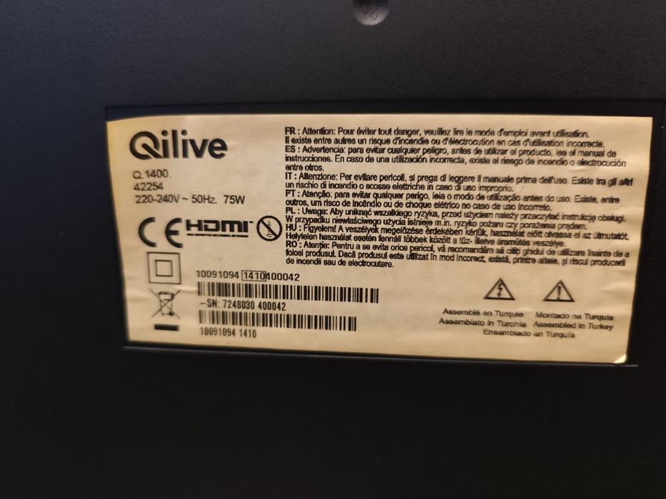LCD Qilive de 42 Polegadas