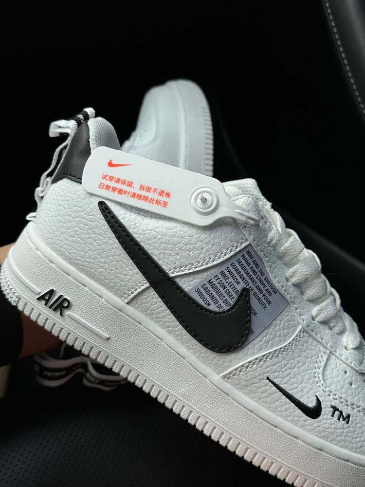 Nike Air Force 1 Low  Black/White, чоловічі кросівки, жіночі кросівки