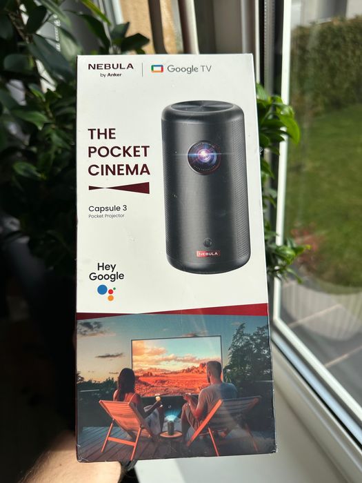 Projektor mobilny Nebula Capsule 3 Google TV czarny TOMI-TECH