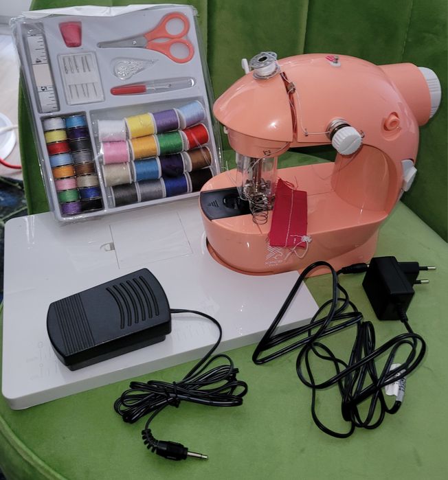 Zestaw mini maszyna do szycia elektryczna