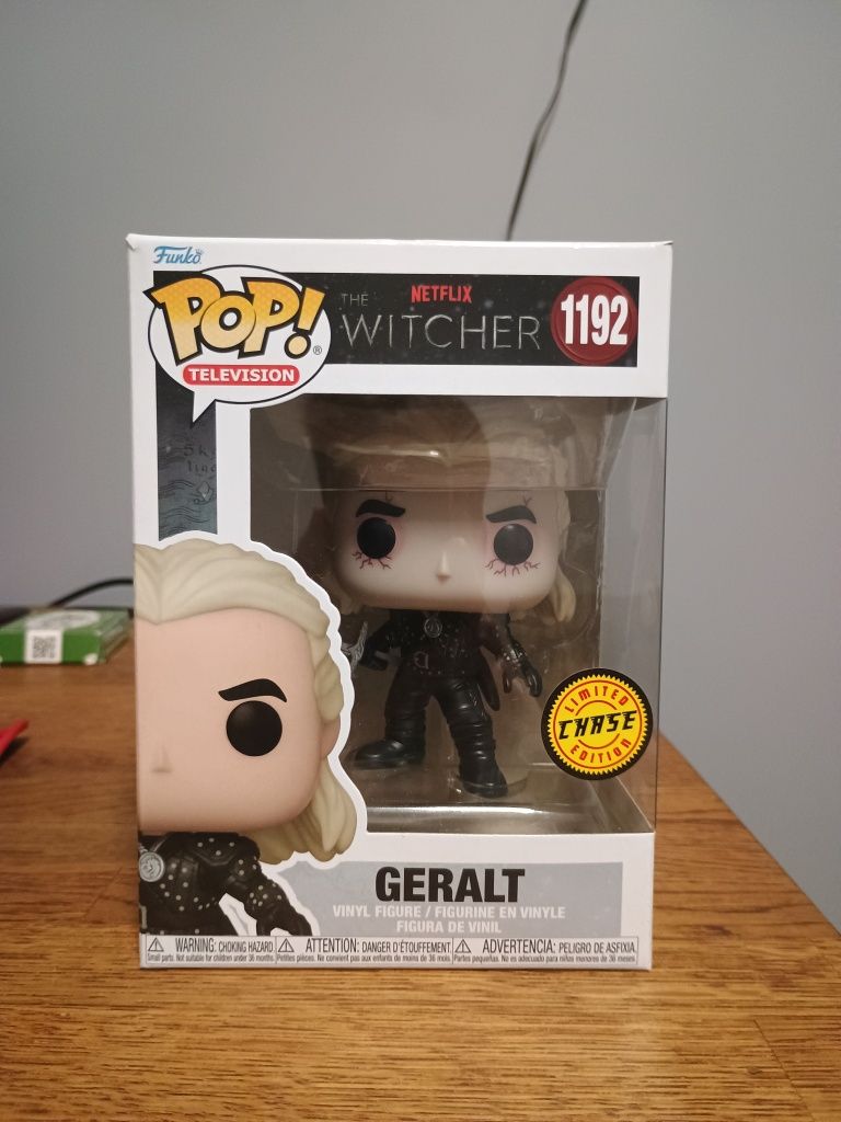Figurka Funko Pop Geralt z rivi wiedźmin chase