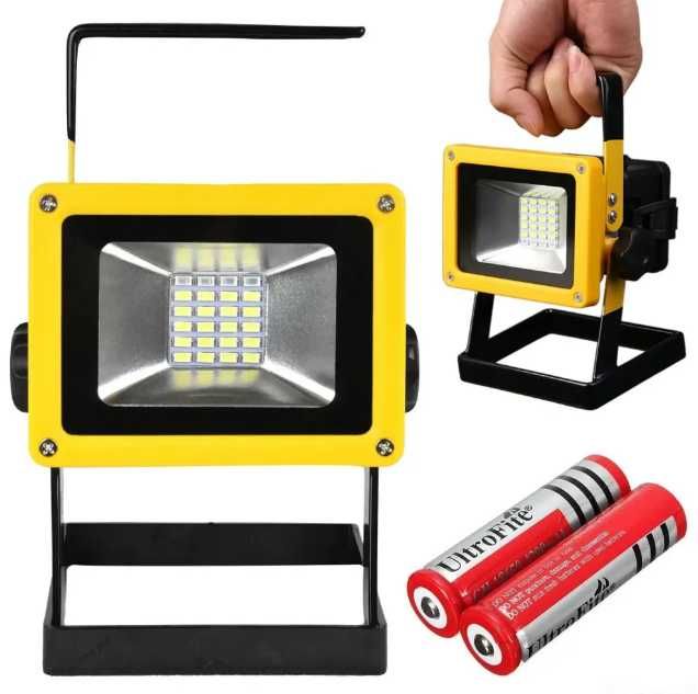 Акумуляторна лампа Аккумуляторный прожектор Фонарь Переносной