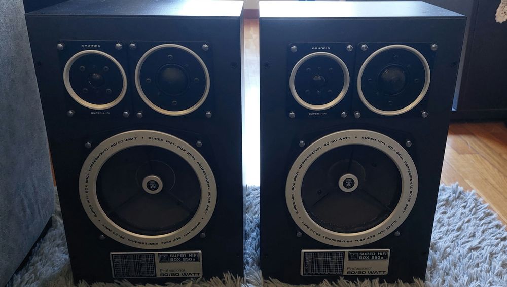 Colunas de som Grundig box 850a