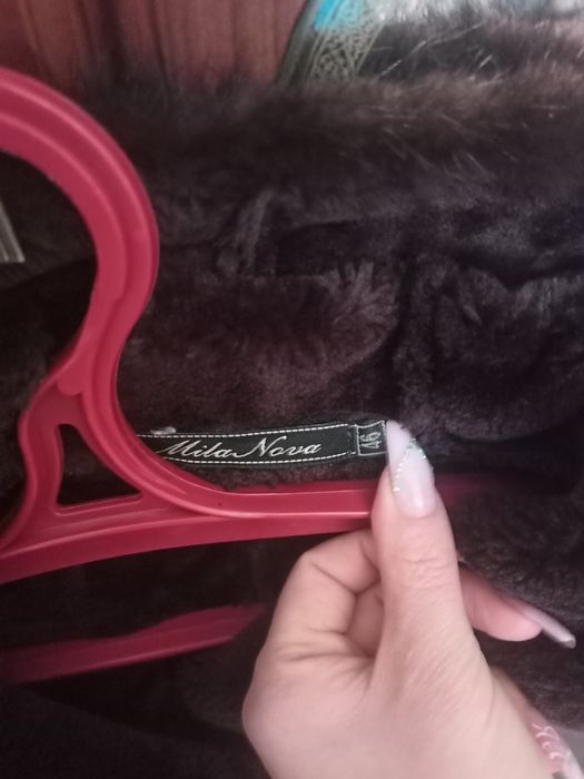 Пальто замш,довге стан ідеал