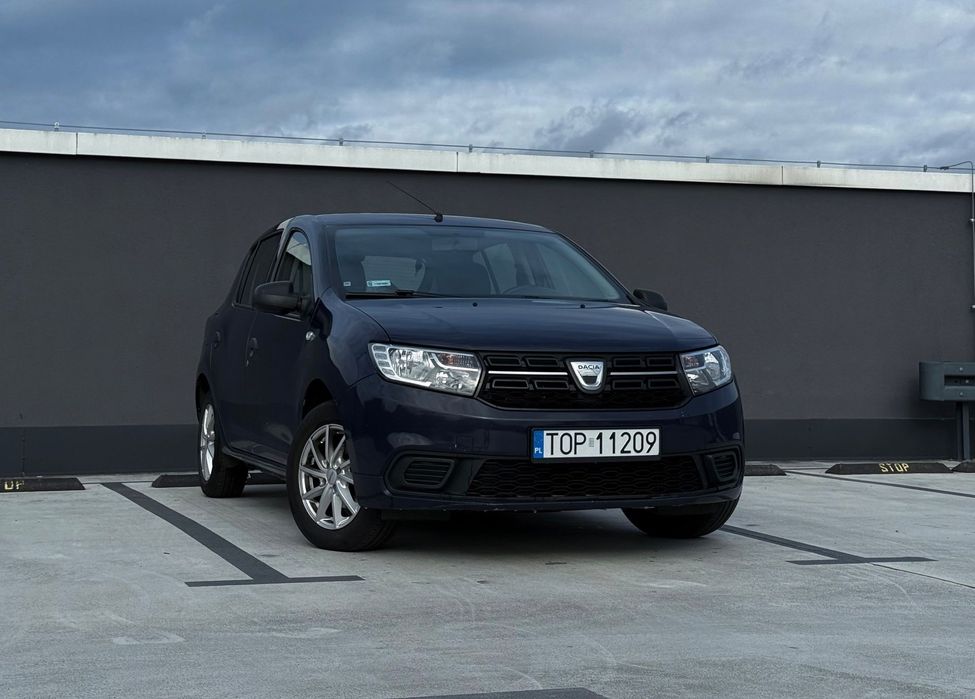 Dacia Sandero GAZ, kamera, duży ekran, Bluetooth, komplet kół zima