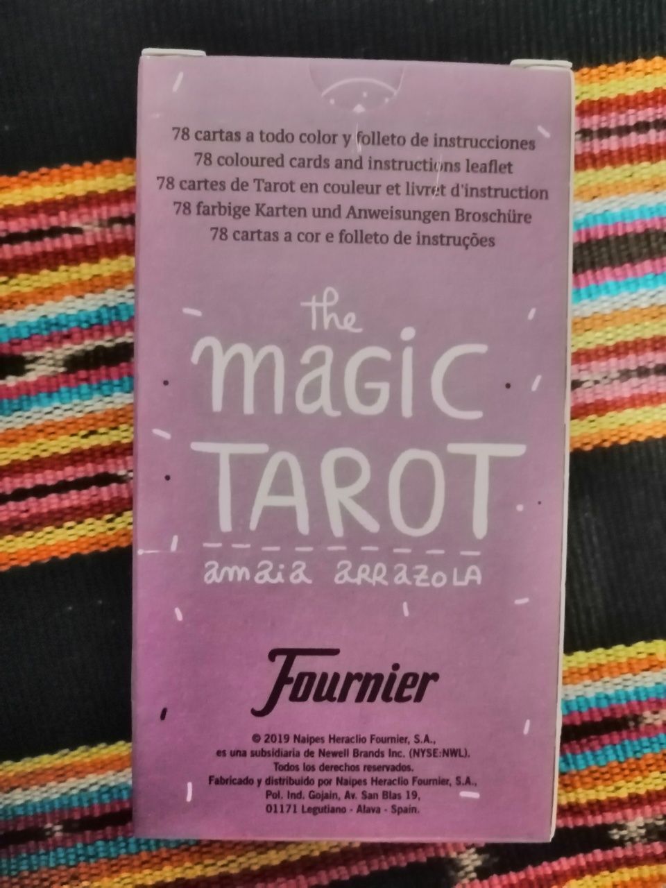 Baralho de tarot ilustrado