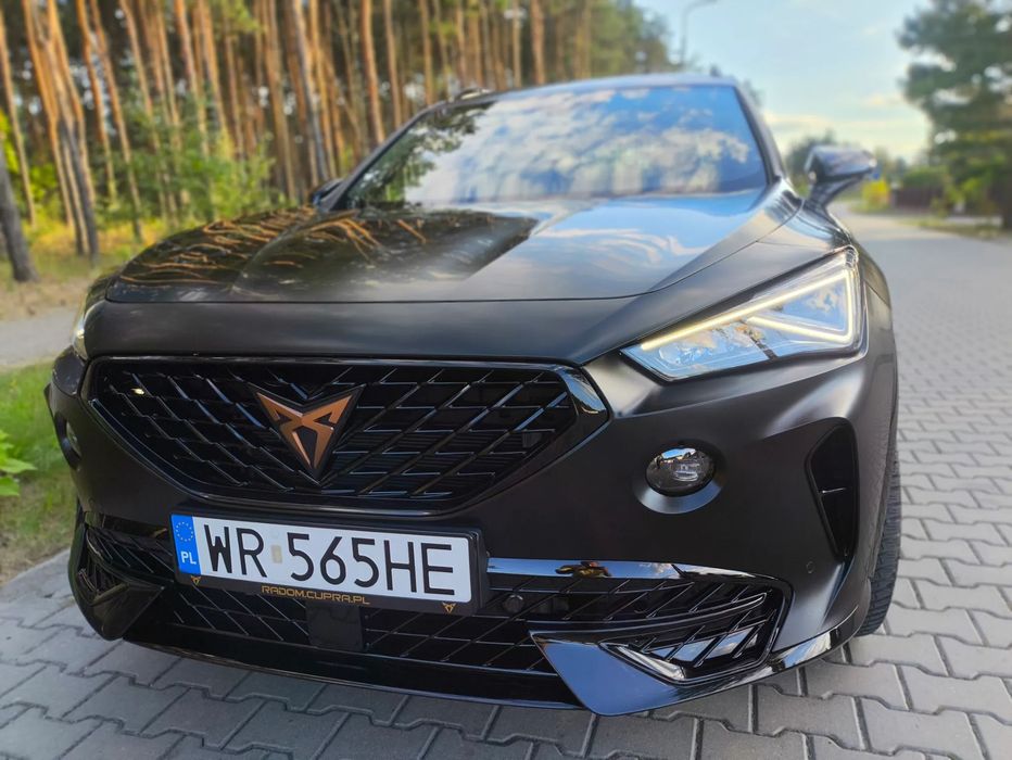 Cupra Formentor Polski salon, stan bardzo dobry, full body PPF satyna + all black