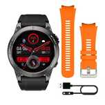 SmartWatch Zegarek sportowy MANTA Activ X GPS Czarny + Pasek