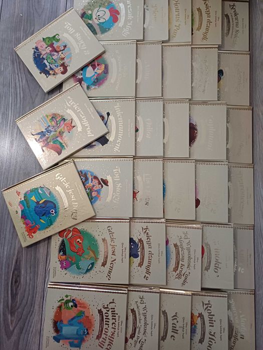 Złota kolekcja bajek Disney 33 sztuk