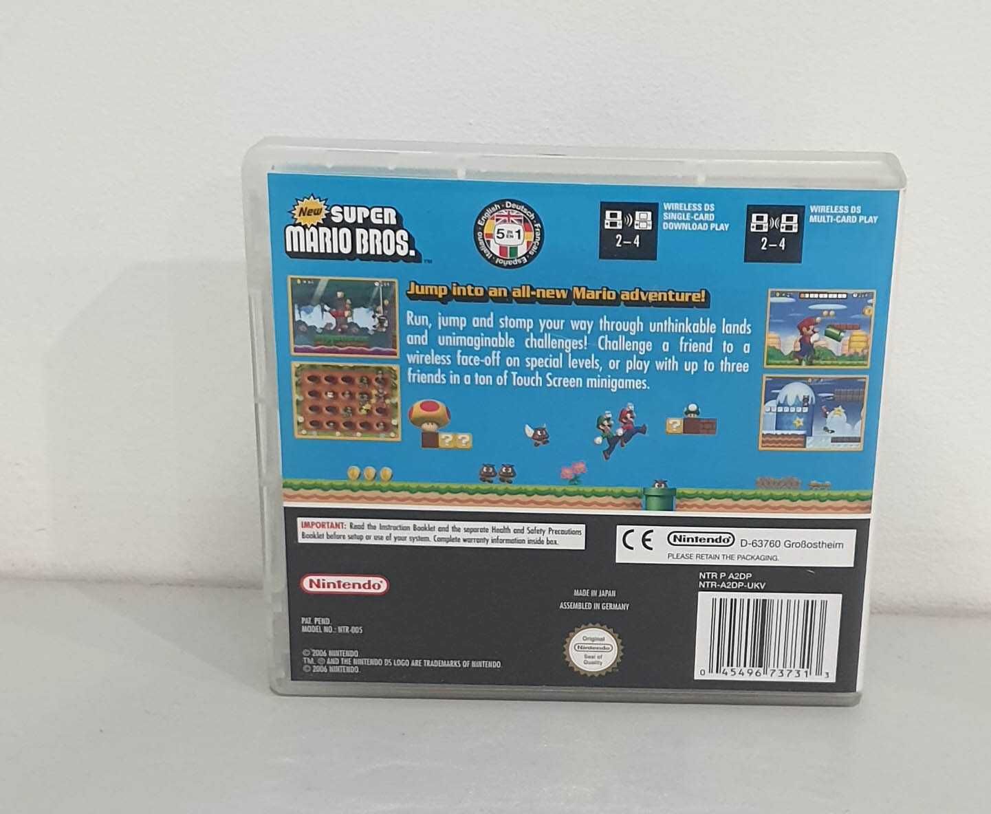 Gra Nintendo DS New Super Mario Bros Angielska sprawna Komplet 3ds 2ds