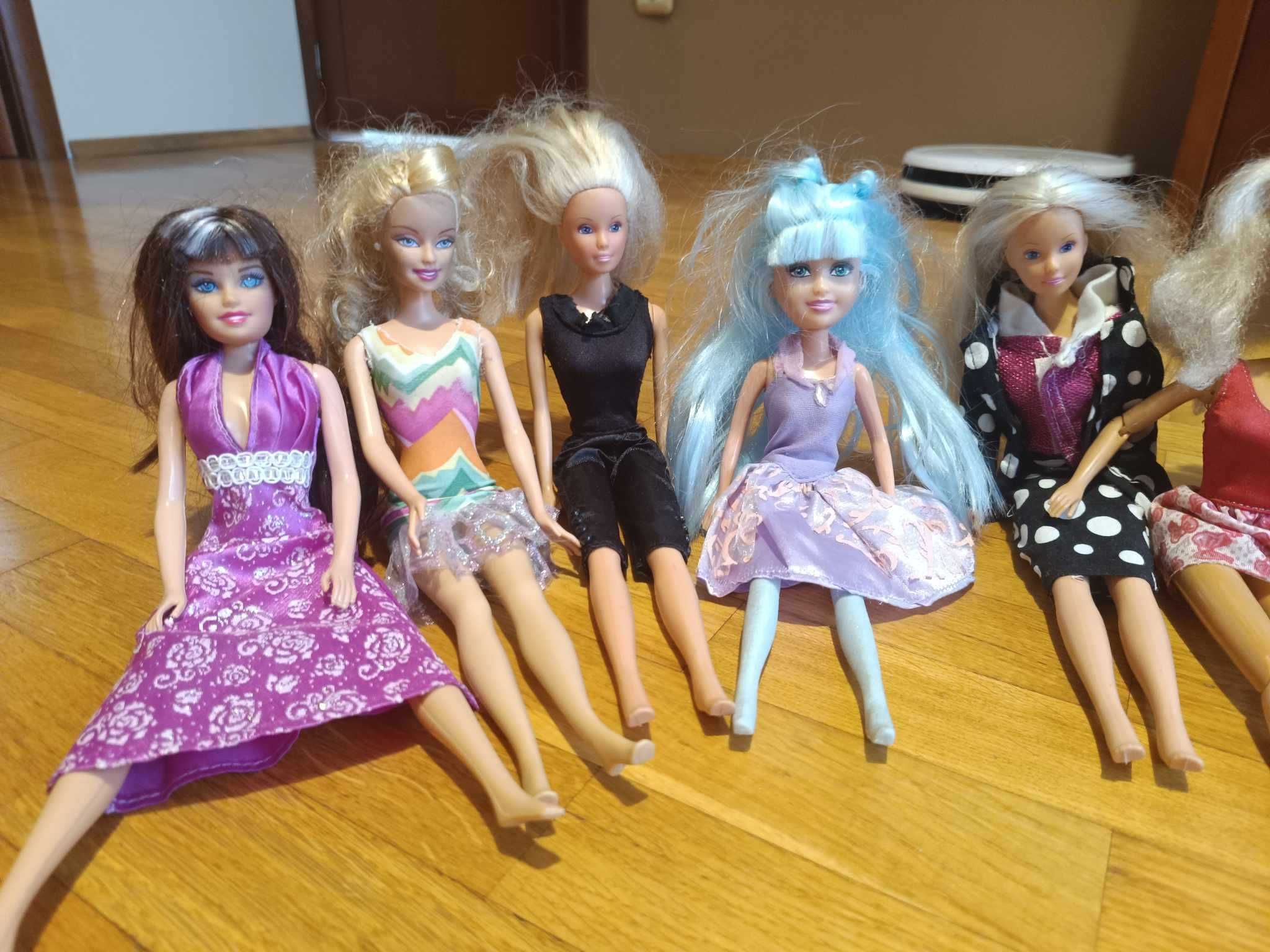 Laleczki barbie  komplet