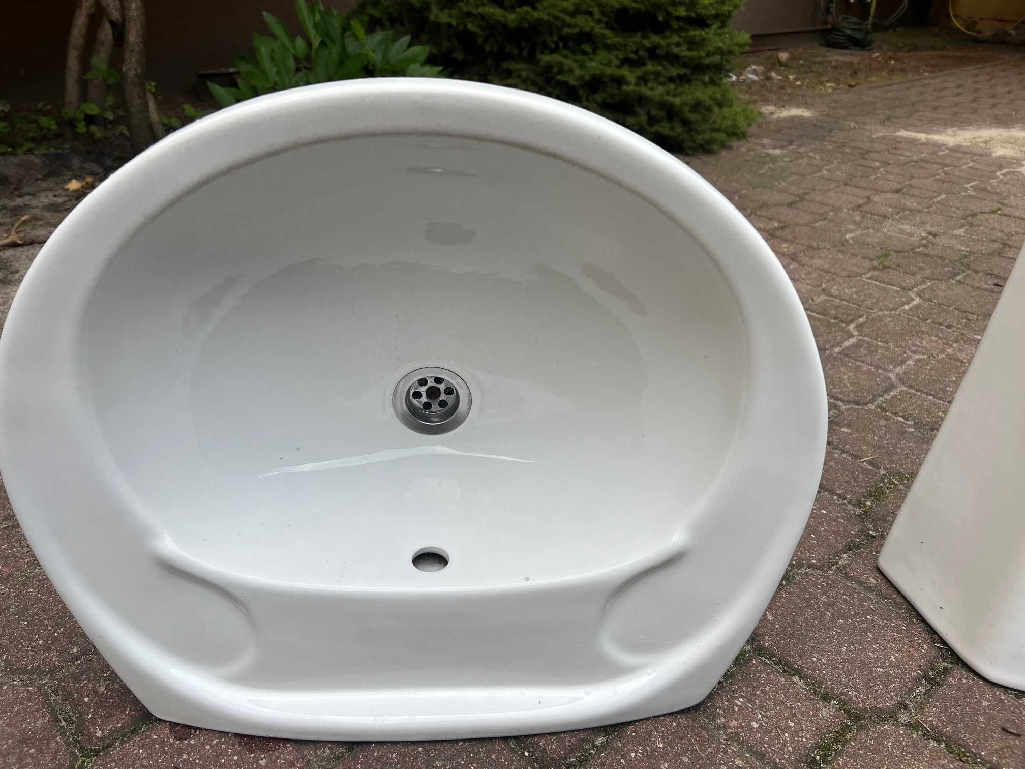 umywalka 50 cm z nogą