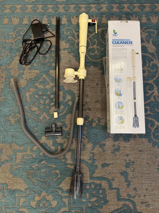 Elektryczna myjka do akwarjum.