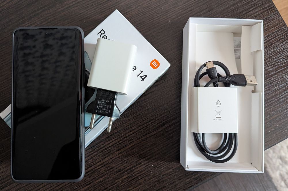 Xiaomi redmi note 14 pro plus 5g 8/256, блок живлення Xiaomi на 18w.