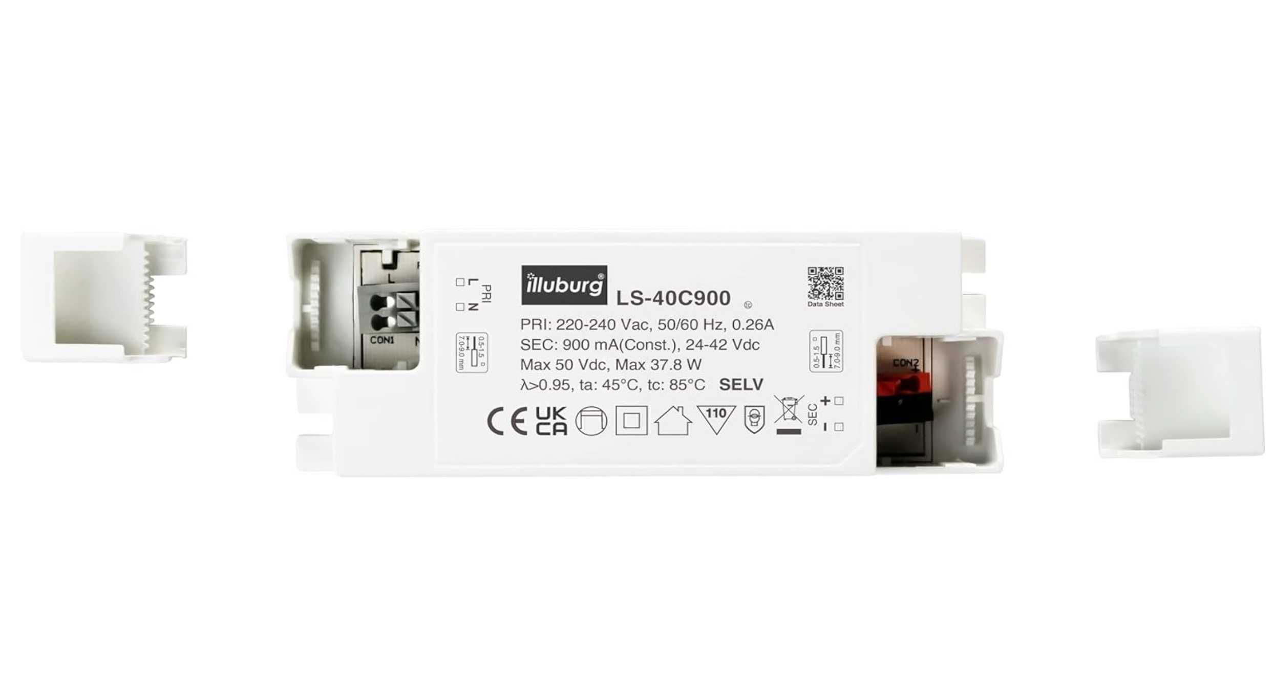 HuaTec Zasilacz Sterownik LED  40W 900mA - 1050mA Flickerfree - NOWY