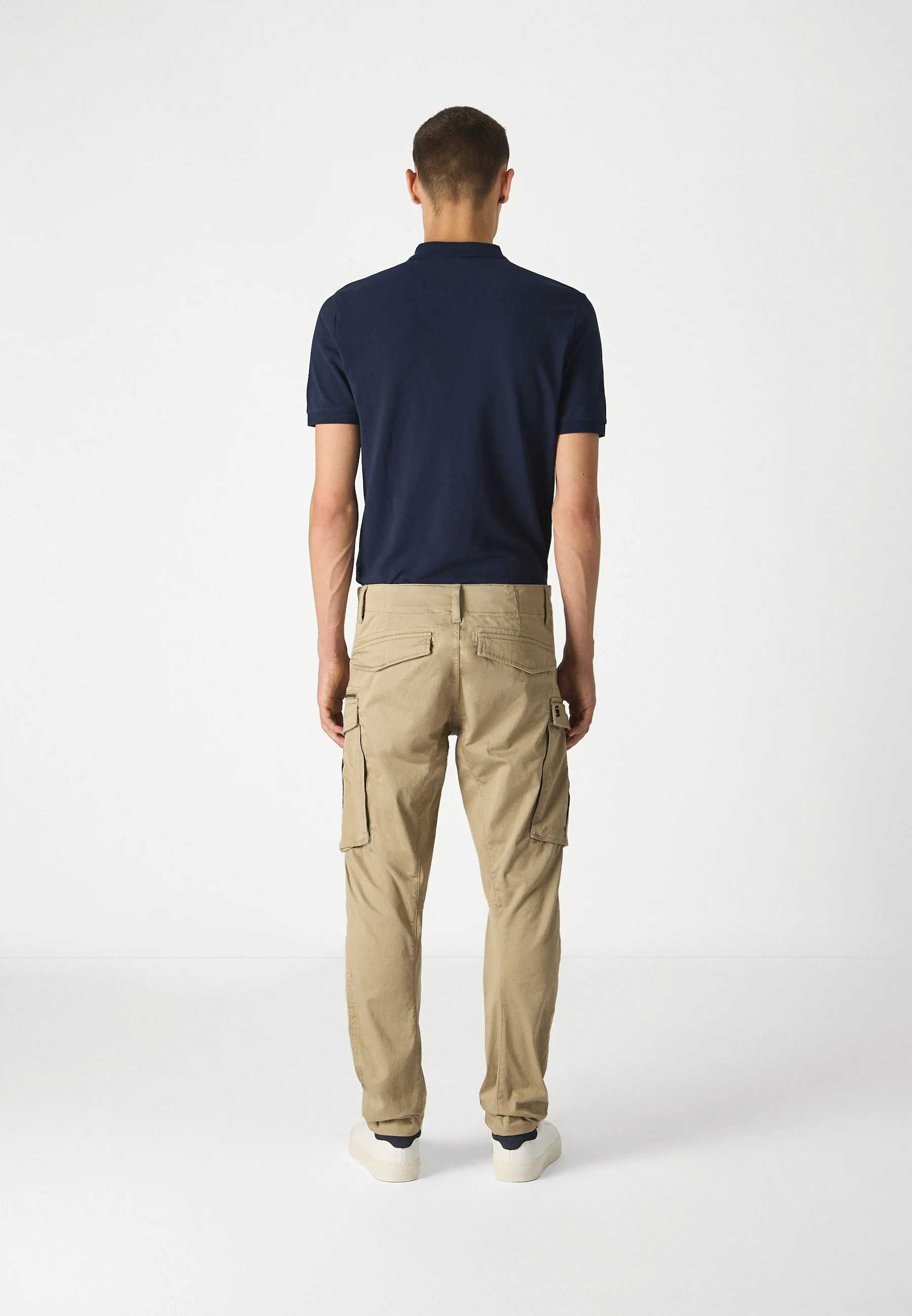 G-STAR Raw Rovic - Bojówki spodnie beżowe w32 l36 M