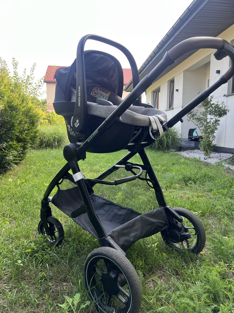 Maxi Cosi wózek 3w1 plus baza isofix