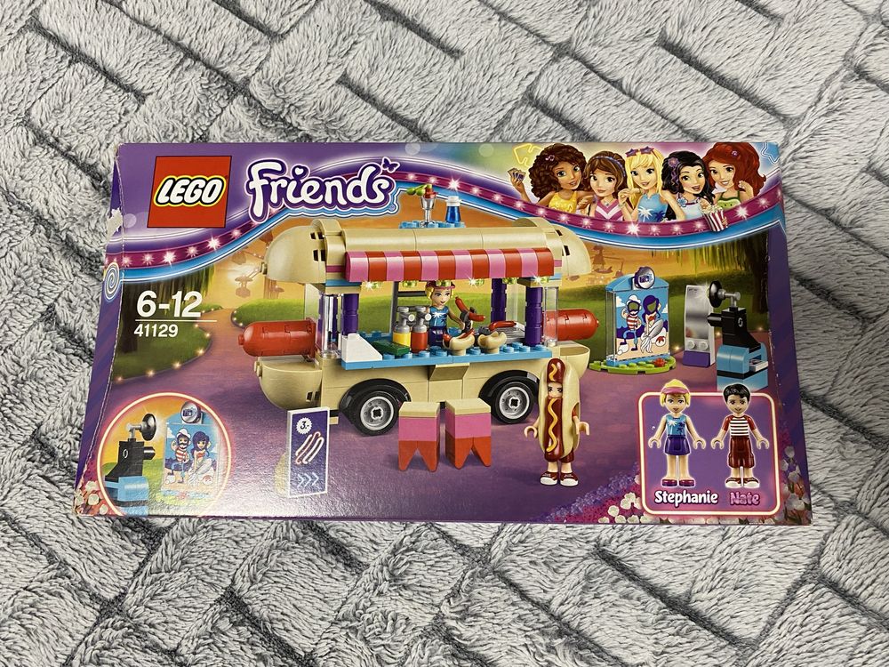 Klocki lego friends - budka z hot dogami